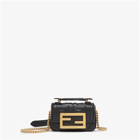 fendi nano baguette logo|Meer.